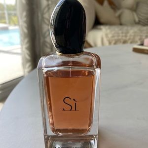 Si Giorgio Armani  34fl oz bottle of perfume.